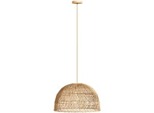 5056667094963 - Privatefloor - Rattan Hängeleuchte - Boho Bali - Capril