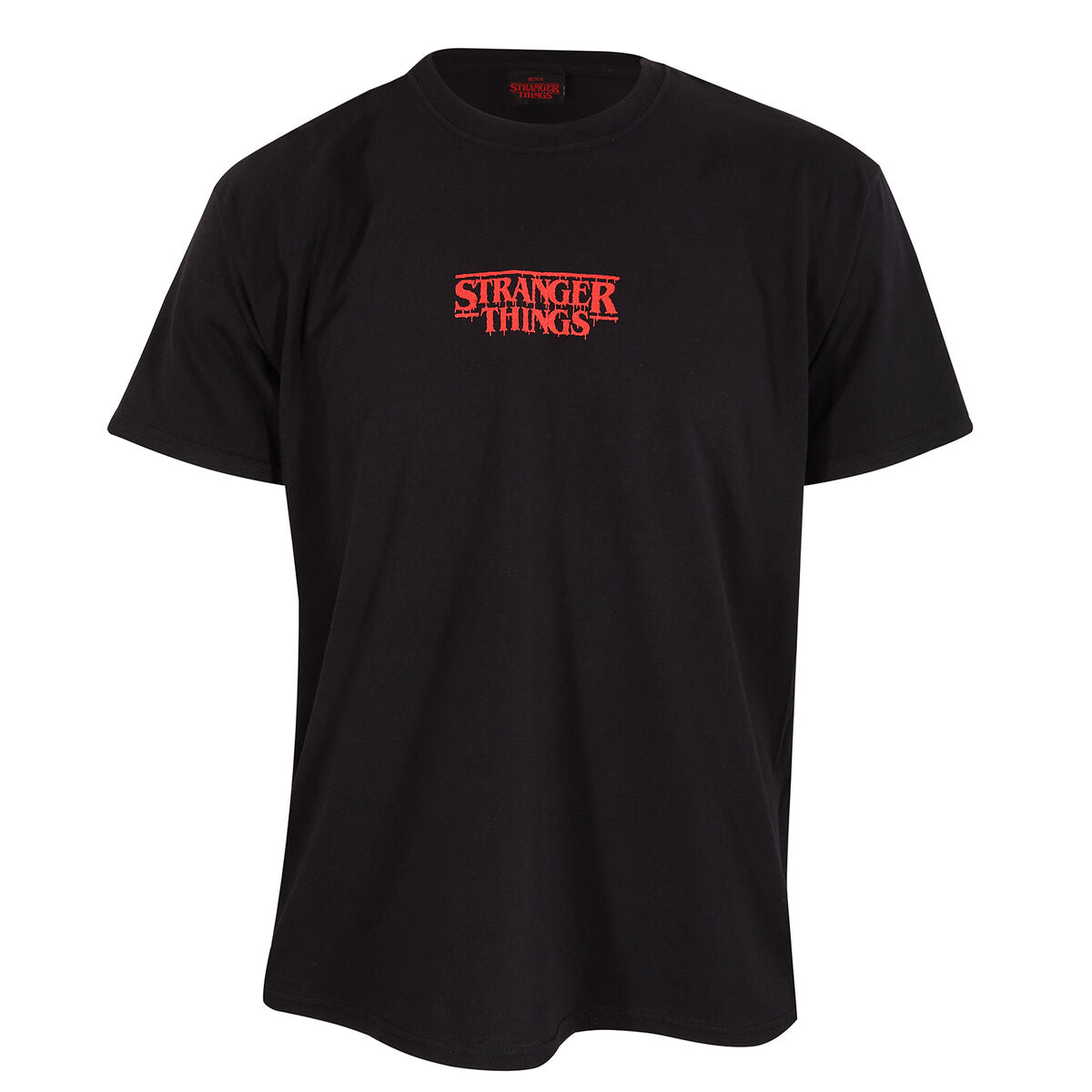 5056688501129 - Kurzarm-T-Shirt Demogorgon Upside Down Schwarz Unisex