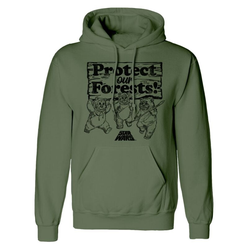 5056688515133 - Protect Our Forests Kapuzenpullover oliv in S