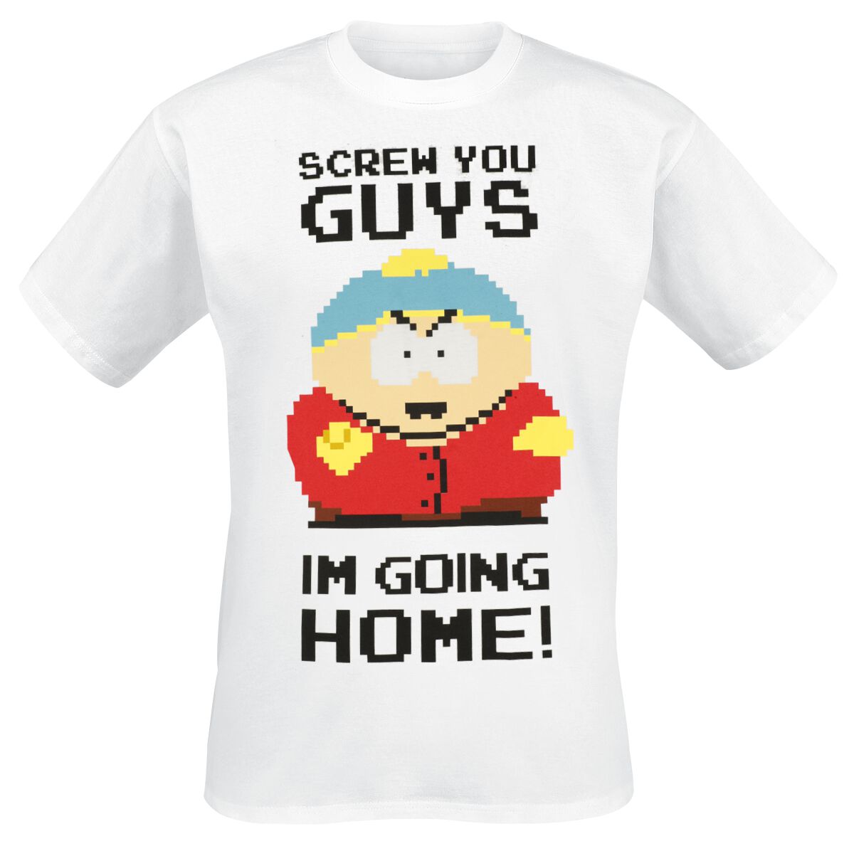 5056688518714 - Screw You Guys - I´m going home T-Shirt weiß in S