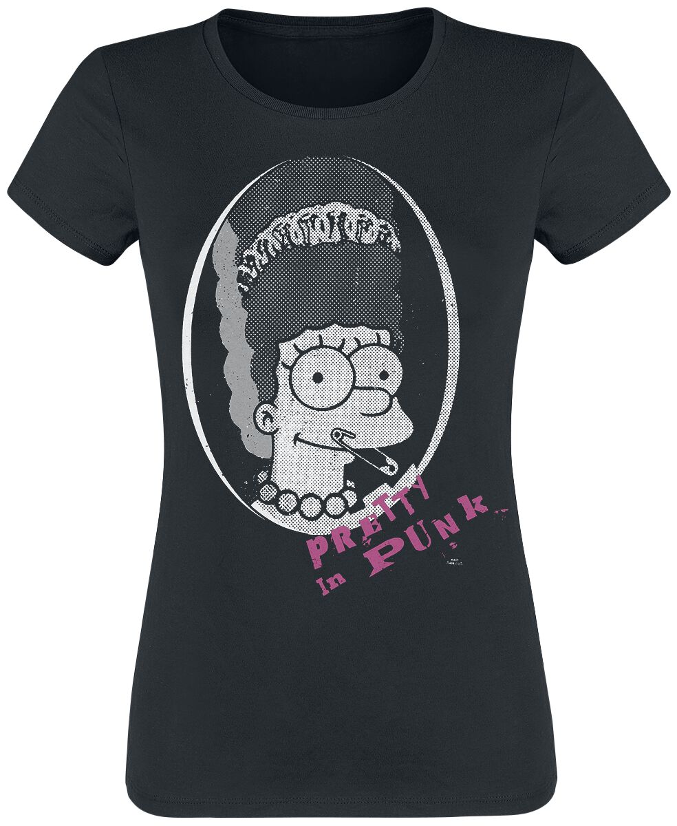 5056688526344 - Marge Punk T-Shirt schwarz in XXL