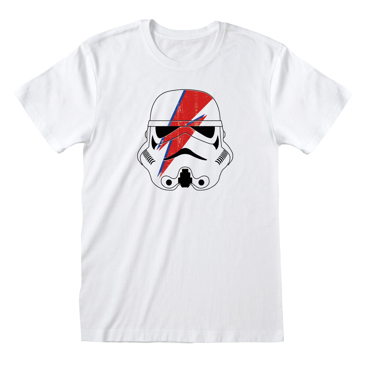 5056688526641 - Unisex Kurzarm-T-Shirt Ziggy Stormtrooper Weiß