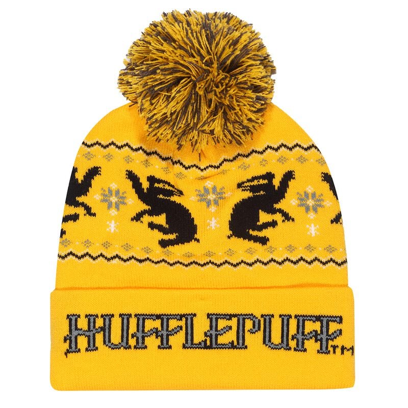 5056688527082 - Huffelpuff Mütze gelb schwarz