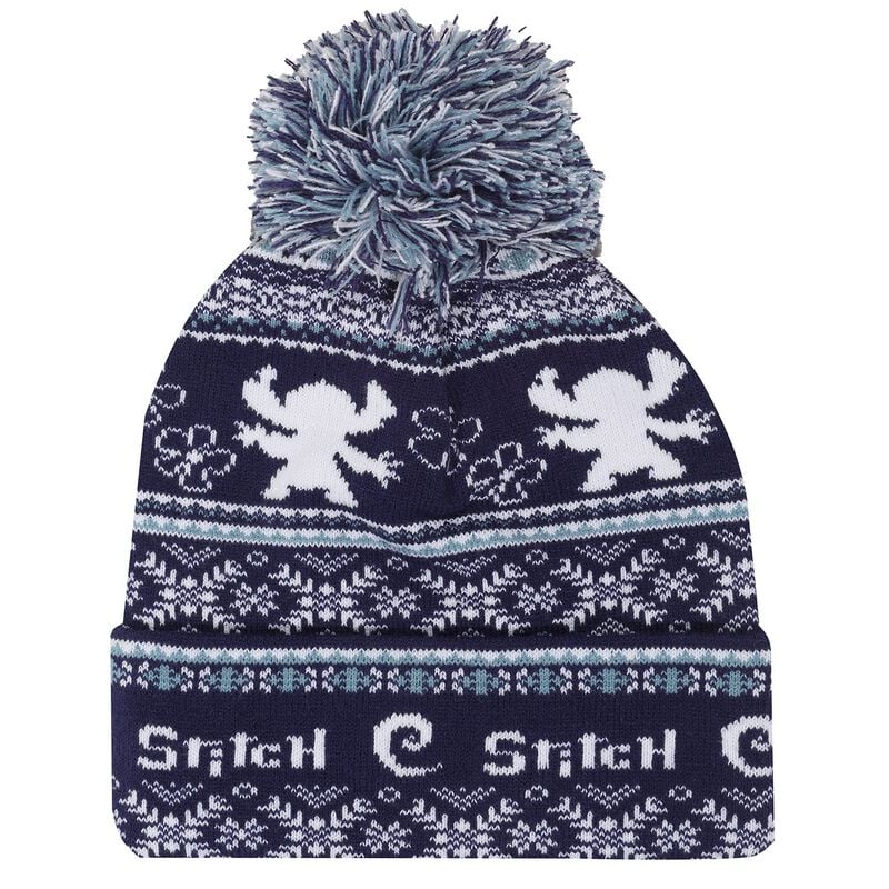 5056688527105 - Fair Isle Mütze blau weiß