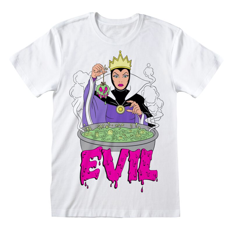 5056688530167 - Evil Queen T-Shirt weiß in S 5056688530167 - Evil Queen T-Shirt weiß in S