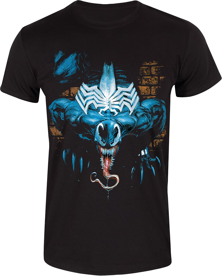 5056688531133 - Kurzarm-T-Shirt Wall Lurker Schwarz Unisex