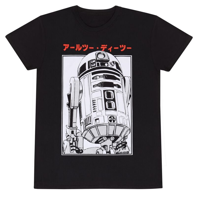 5056688538767 - R2D2 Katakana T-Shirt schwarz in XXL