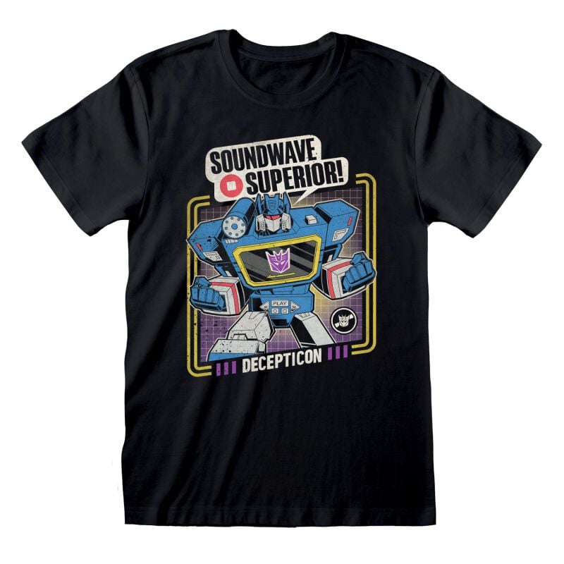 5056688562861 - Soundwave Superior T-Shirt schwarz in S