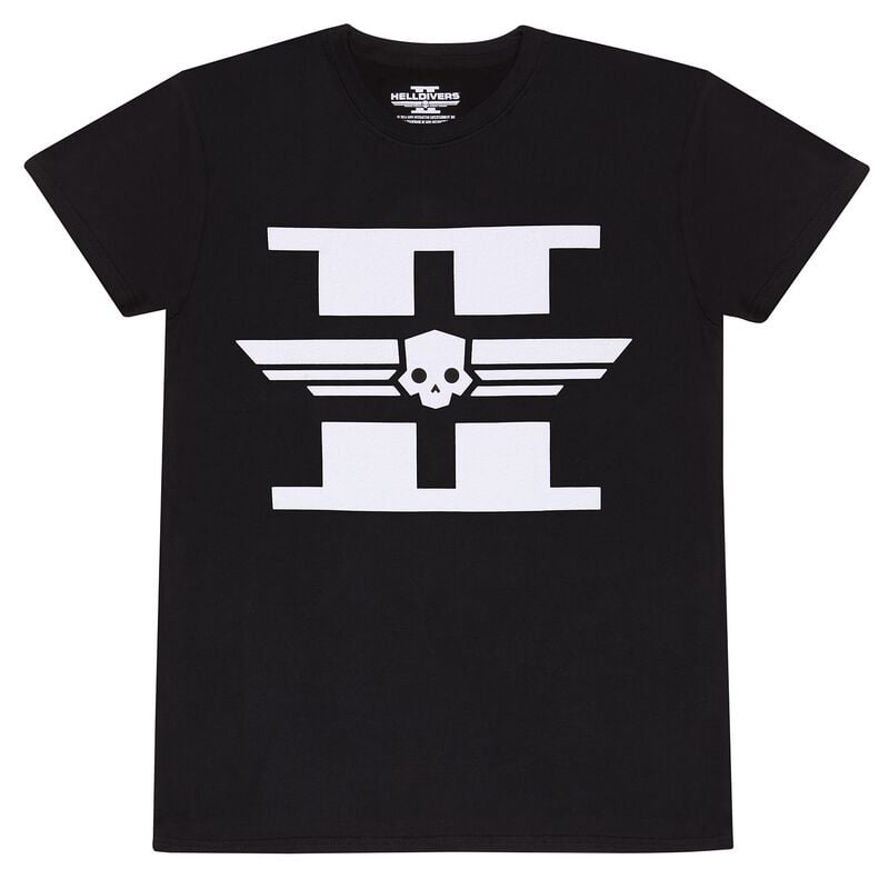 5056688573430 - White Logo T-Shirt schwarz in S