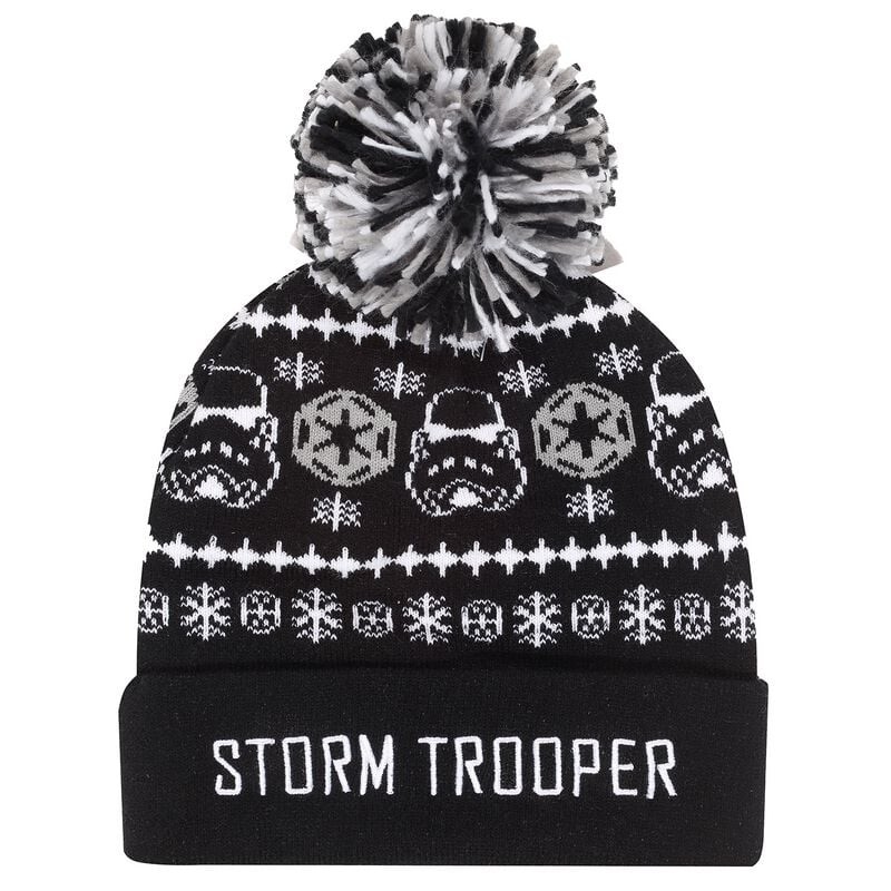 5056688575588 - Stormtrooper Mütze schwarz weiß 5056688575588 - Stormtrooper Mütze schwarz weiß