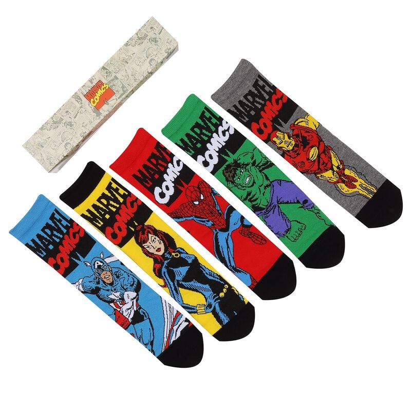 5056688584481 - Avengers Socken multicolor in S-M