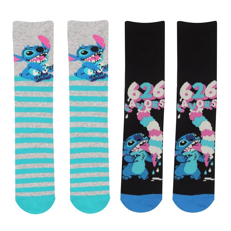 5056688584641 - Stitch Socken multicolor in S-M 5056688584641 - Stitch Socken multicolor in S-M