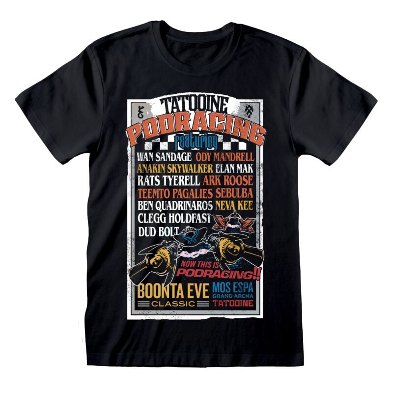 5056688587482 - Podracing T-Shirt schwarz in L