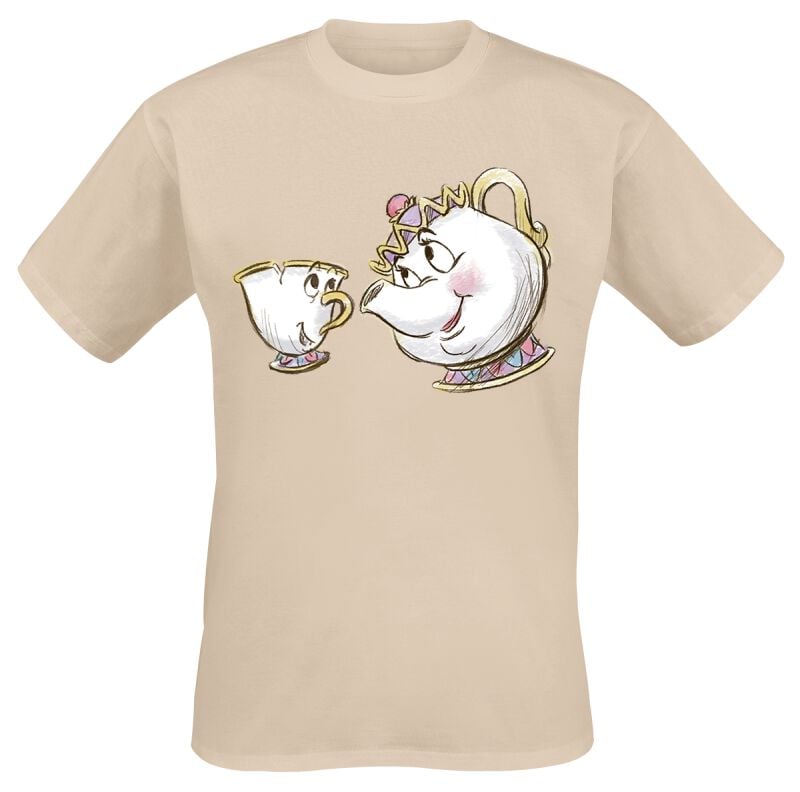 5056688589059 - Chip und Mrs Potts T-Shirt natur in L