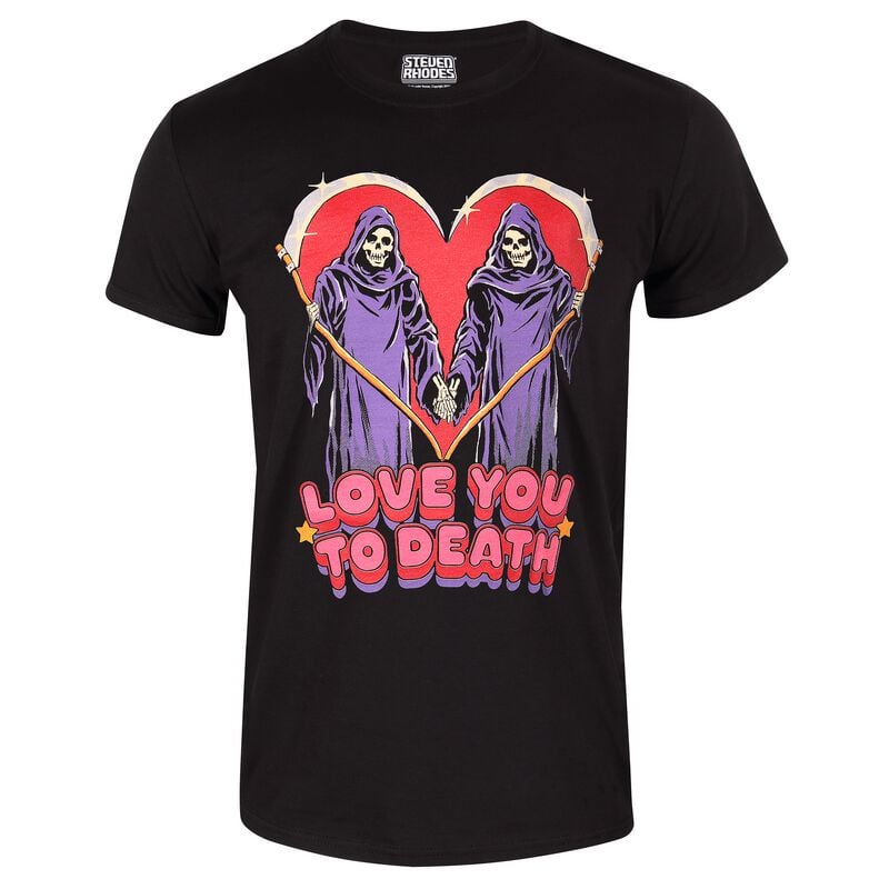 5056688595098 - Love You To Death T-Shirt schwarz in S