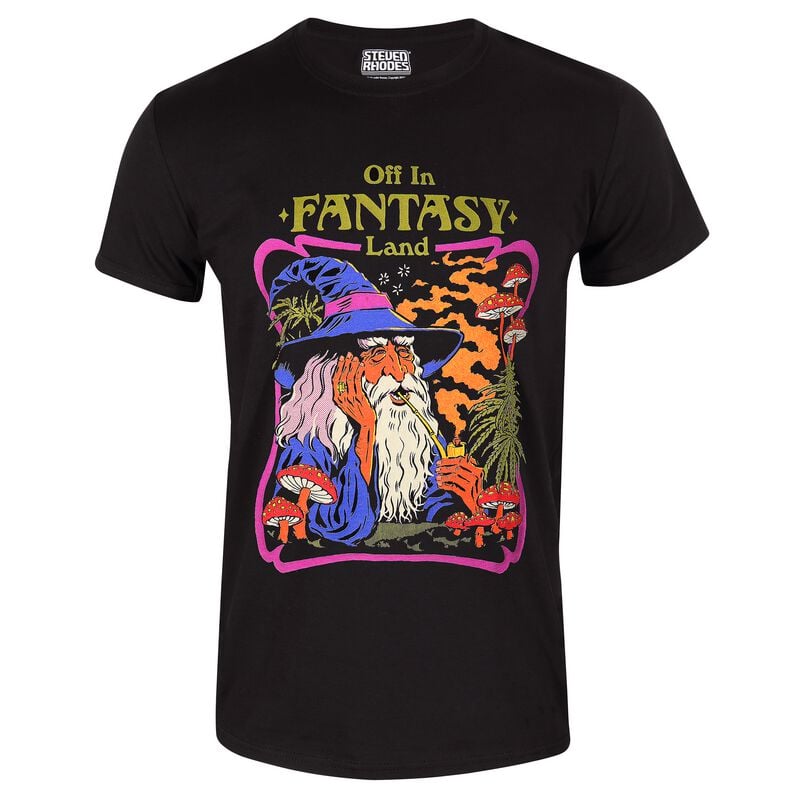 5056688595159 - Fantasy Land T-Shirt schwarz in M