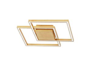 5056694101375 - Atlanta Integriertes led Halbbündiges Licht Golden Leaf Aluminium led 25W 1600Lm 3000K - Merano