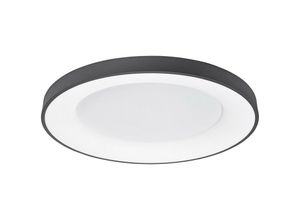 5056694102020 - Bancroft 60cm integriertes led Halbbündiges Licht sandfarbenes schwarzes Aluminium led 50W 3250lm 4000K - Merano