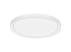 5056694102488 - Beaumont 56cm Integrierte led Semi Flush Light Metall Mattweiß außen Mattweiß innen led 50W 2750Lm 3000K - Merano