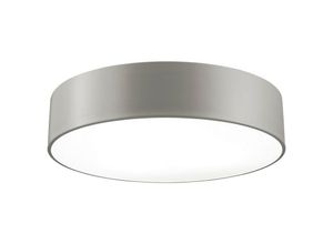 5056694107124 - Indiana Zylindrische Deckenleuchte Elephant Grey Steel Matt White Steel led E27x3 - Merano