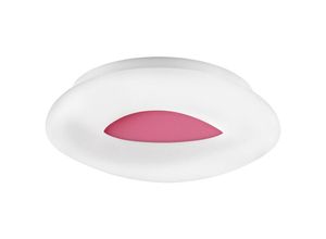 5056694107490 - Merano - Island Integrierte led Semi Flush Light Pink Aluminium led 38W 2280Lm 3000K