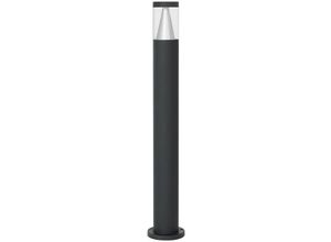 5056694113163 - Arrow 83cm Außenpoller Sandy Black Aluminium Silber Aluminium led 8W 937Lm 3000K IP65 - Merano
