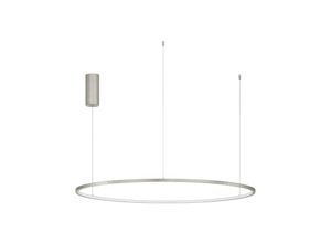 5056694117024 - Grove Integrierte led Pendelleuchte Champagner Silber Aluminium led 58W 3132Lm 3000K - Merano