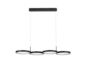 5056694117482 - Hesperia Stab-Pendel-Deckenleuchte Sandy Black Aluminium led 41W 230V 2300Lm 3000K - Merano