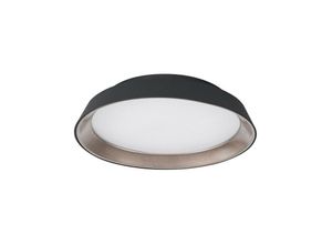 5056694117543 - Hillsboro Integriertes led Halbbündiges Licht Sandy Black Außen Kaffee Innen Aluminium led 30W 1665Lm 3000K - Merano