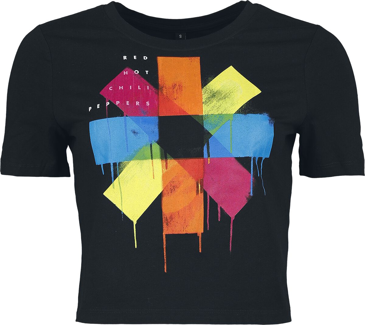 5056705702539 - Coloured Asteriks T-Shirt schwarz in XS