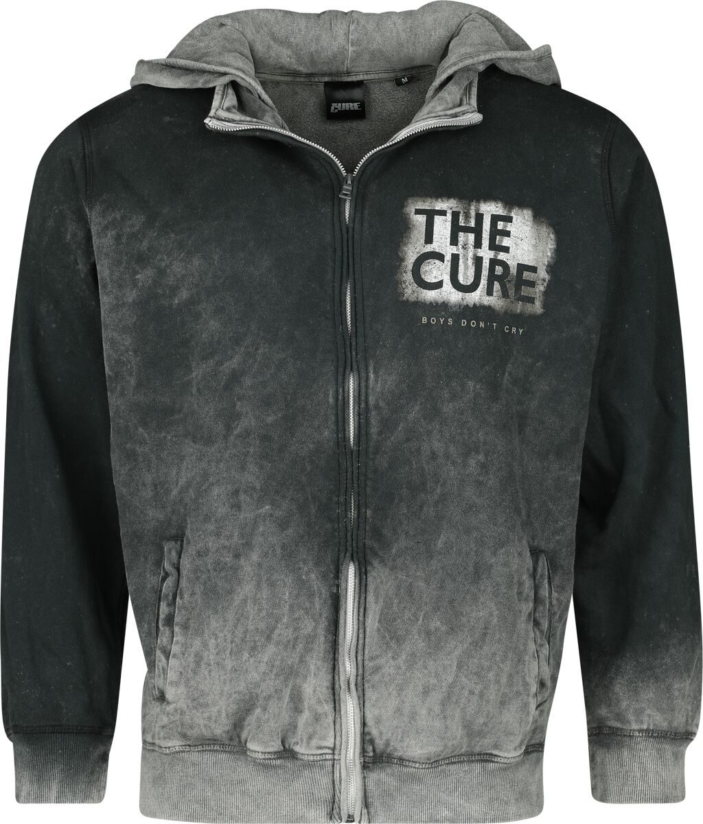 5056705709880 - Boys Dont Cry Kapuzenjacke grau in S