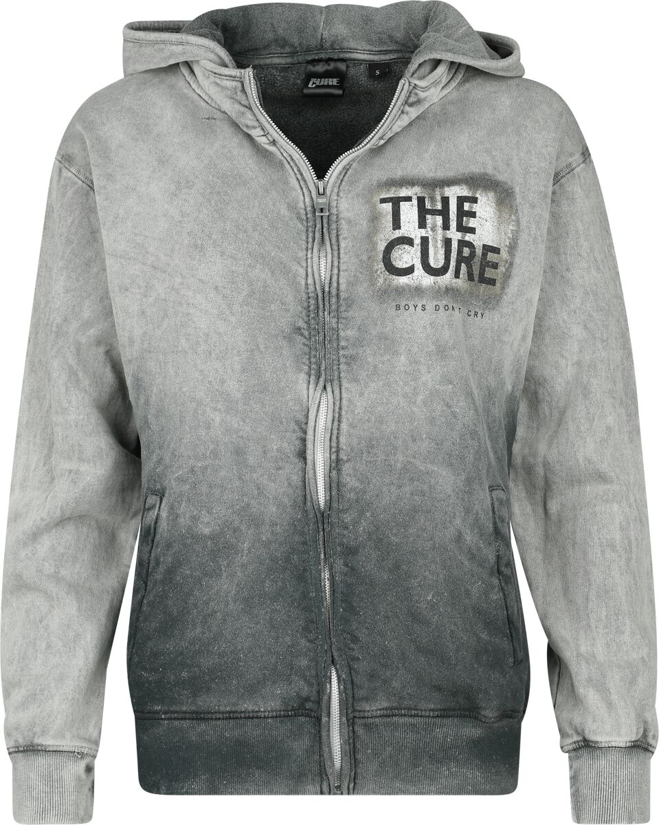 5056705709958 - Boys Dont Cry Kapuzenjacke grau in L