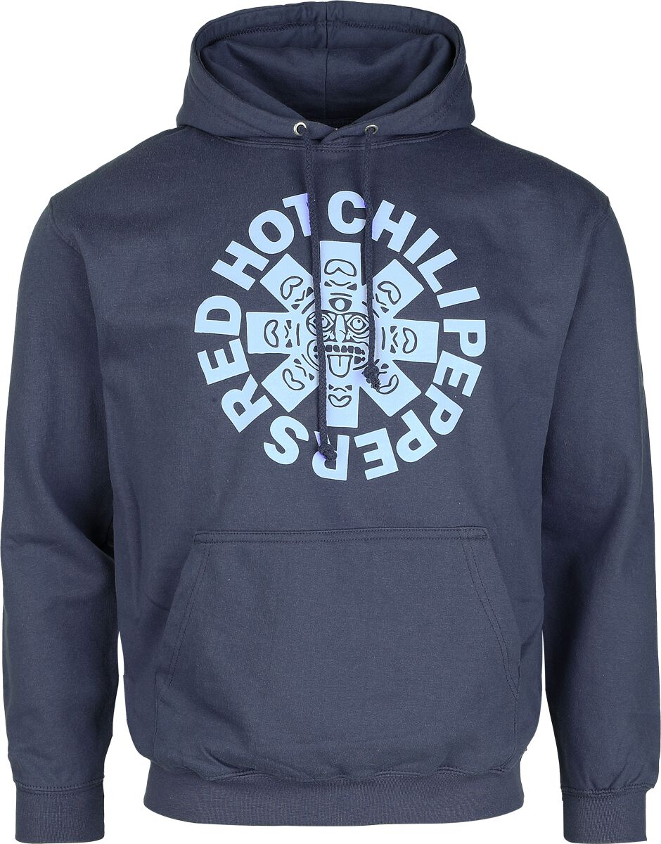 5056705725668 - Aztek Logo Kapuzenpullover blue in S