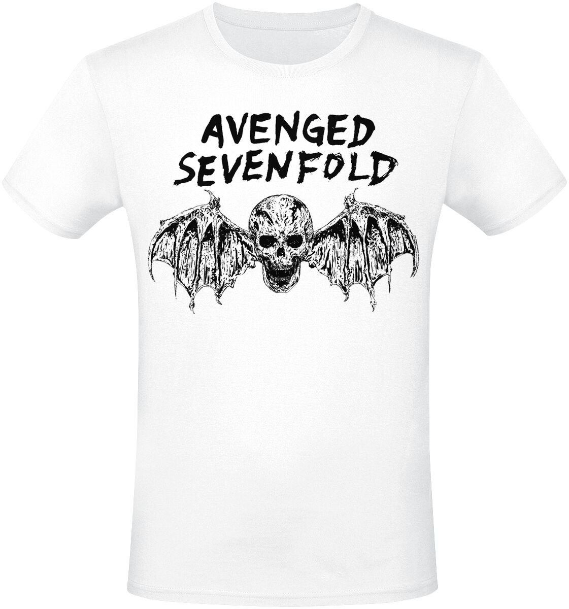 5056705726733 - Bat T-Shirt weiß in L 5056705726733 - Bat T-Shirt weiß in L