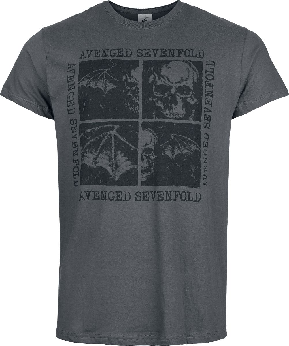 5056705726801 - Collage T-Shirt grau in XL