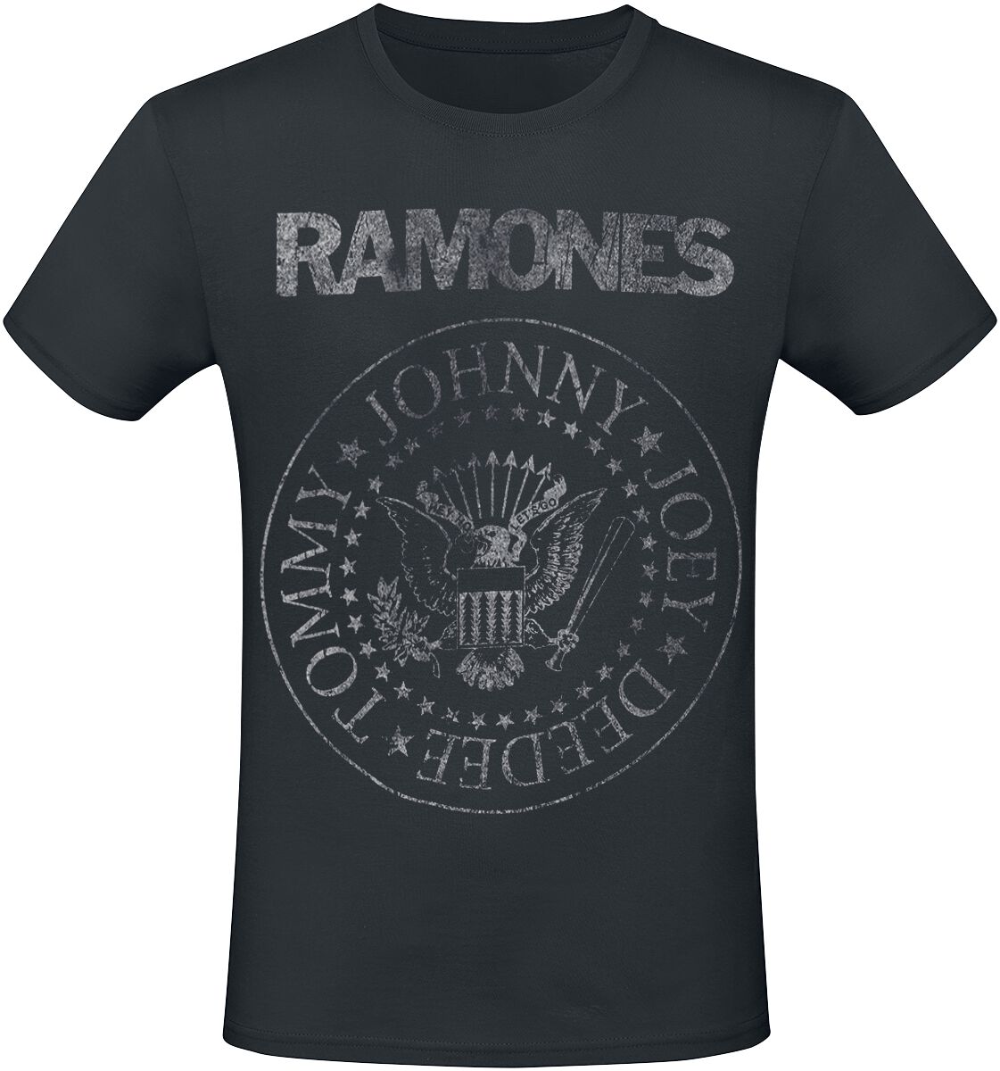 5056705728881 - Hey Ho Lets Go - Heavyweight T-Shirt schwarz in M