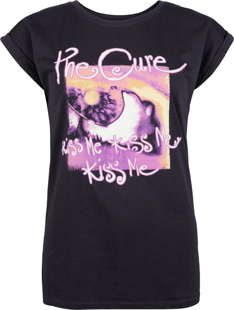 5056705731584 - Kiss Me Crystals T-Shirt navy in XXL 5056705731584 - Kiss Me Crystals T-Shirt navy in XXL