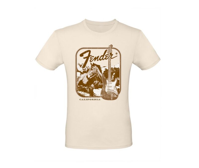 5056705732840 - California Horse T-Shirt beige in S