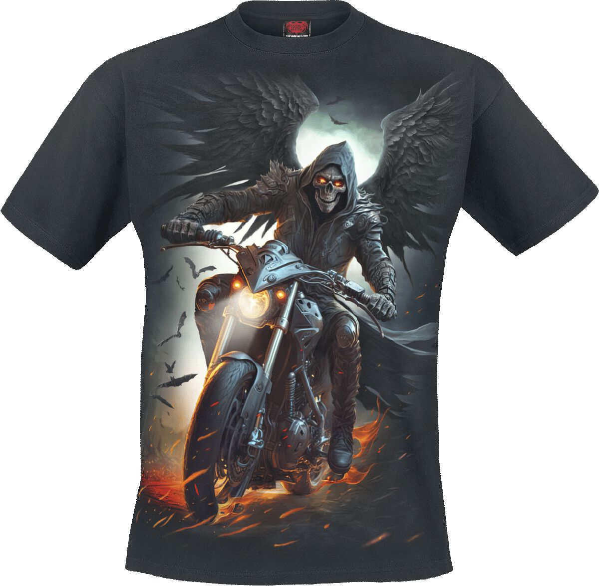 5056711202726 - Night Rider T-Shirt schwarz in L