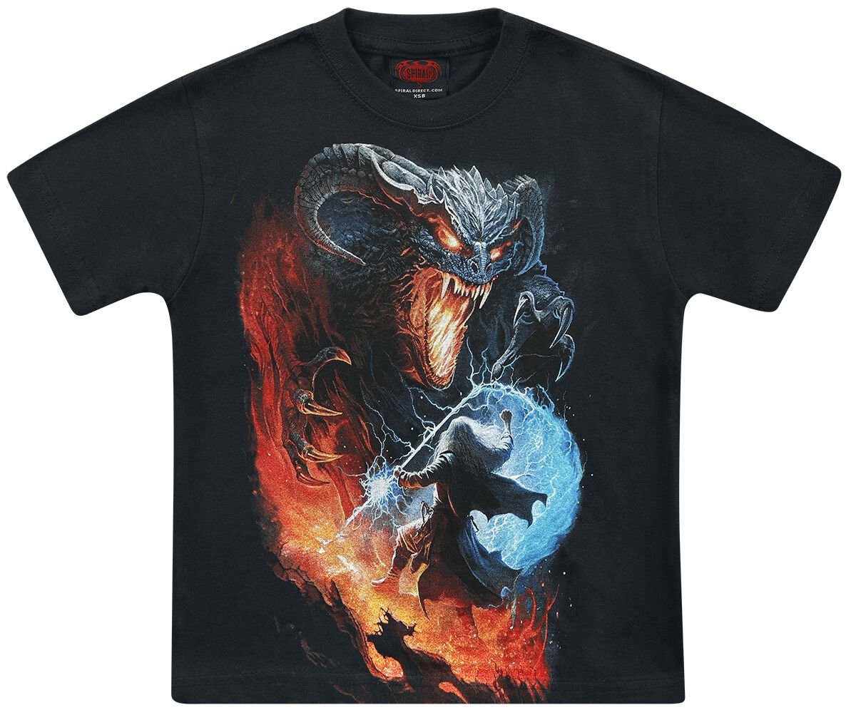 5056711205208 - Kids - Infernal Duel T-Shirt schwarz multicolor in 116 122