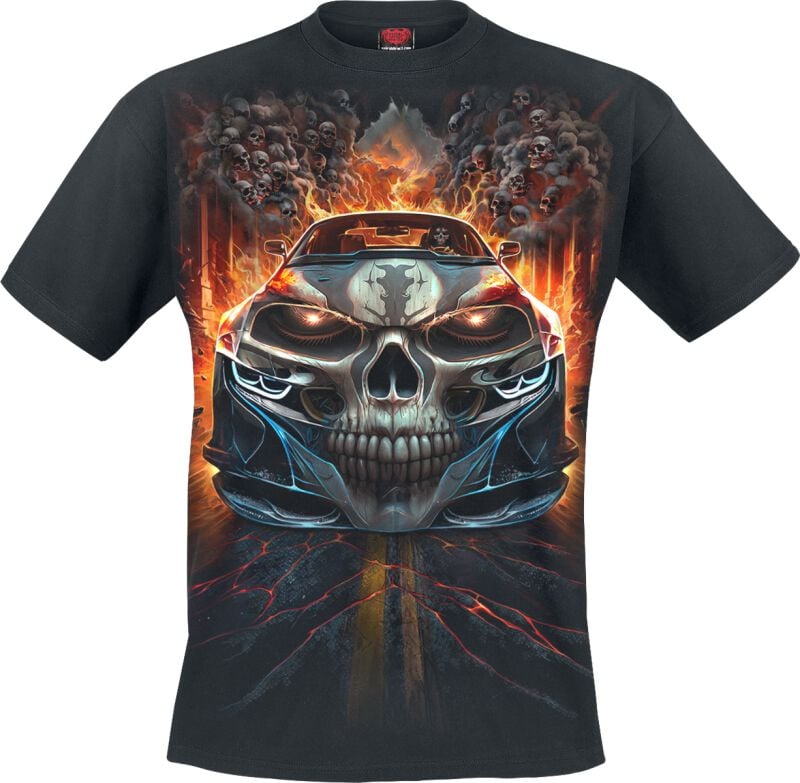 5056711205390 - Speed Freak T-Shirt schwarz in XL