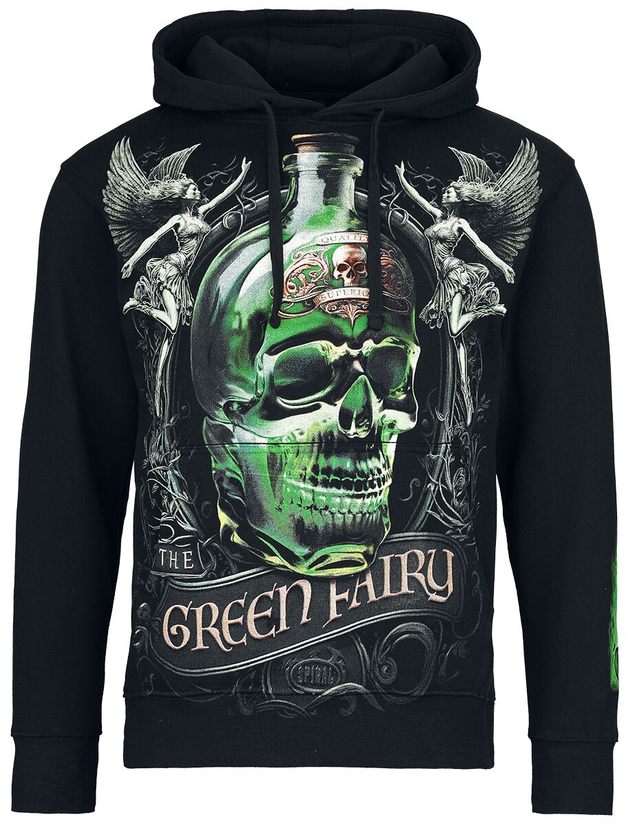 5056711205970 - The Green Fairy Kapuzenpullover schwarz in M