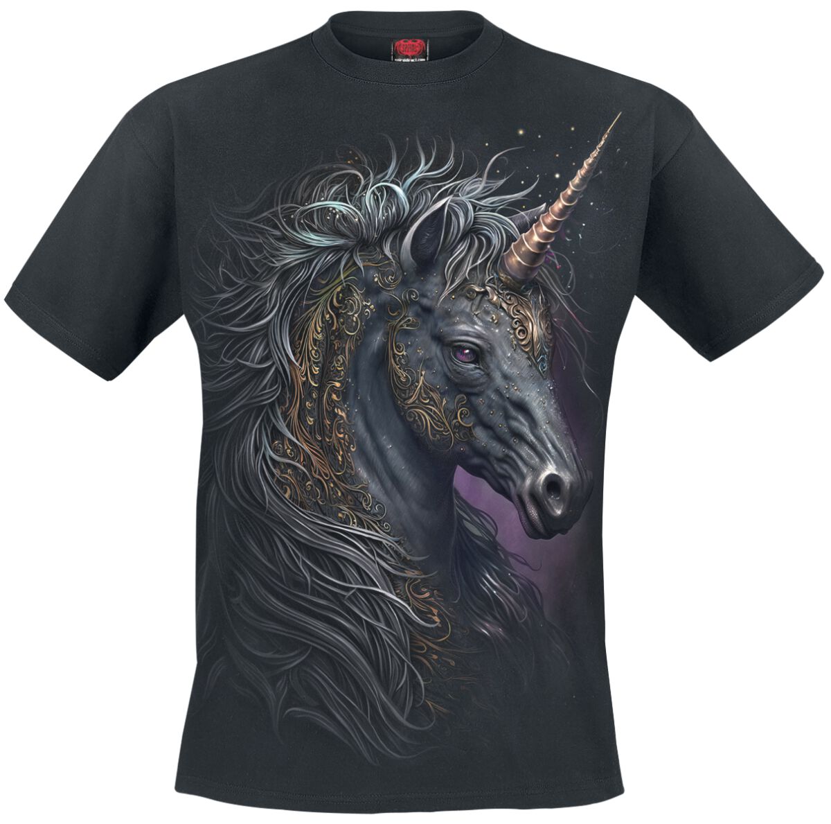 5056711206717 - Celtic Unicorn T-Shirt schwarz in XXL
