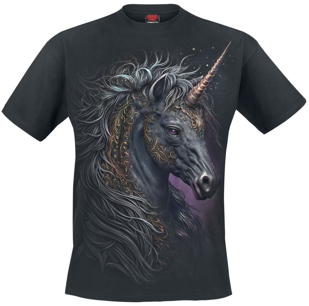 5056711206748 - Celtic Unicorn T-Shirt schwarz in M