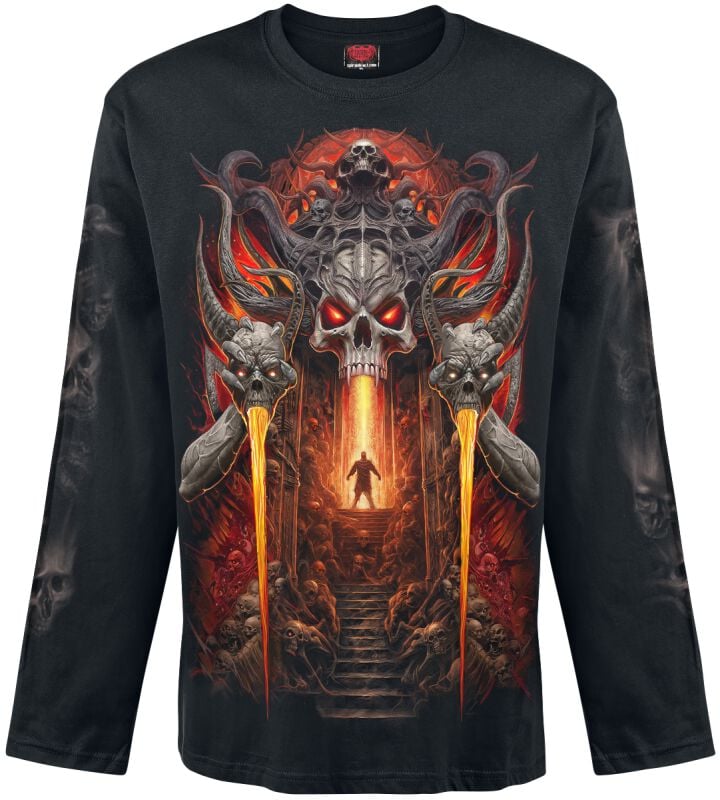 5056711209183 - Gates Of Hell Langarmshirt schwarz in M