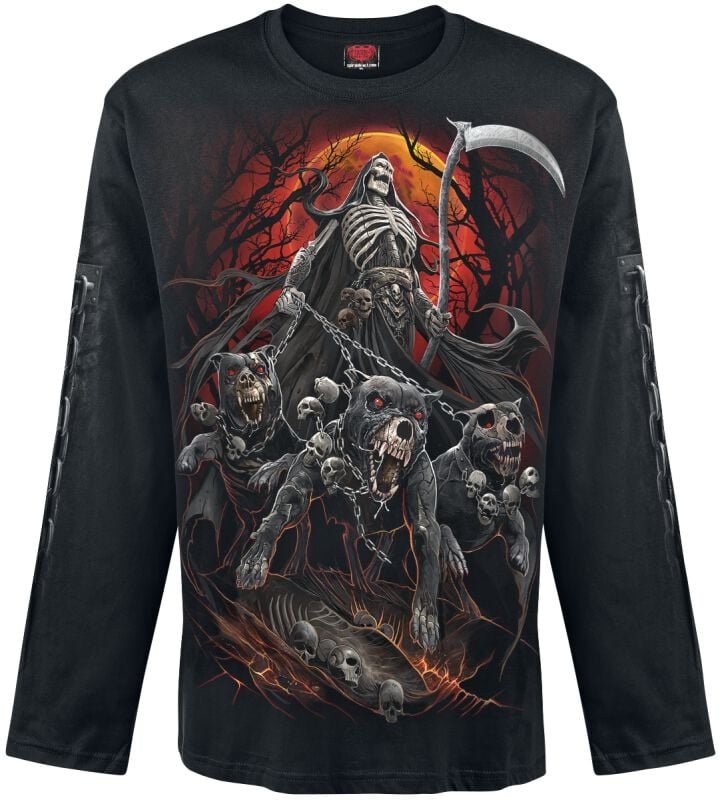 5056711210127 - Harbingers Langarmshirt schwarz in L