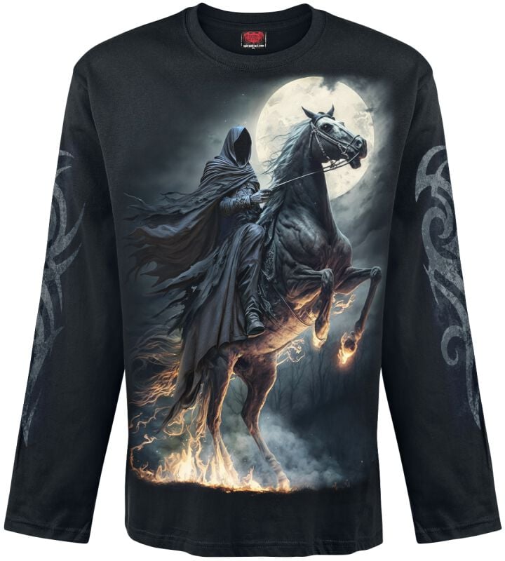 5056711210431 - Shadow Rider Langarmshirt schwarz in XL