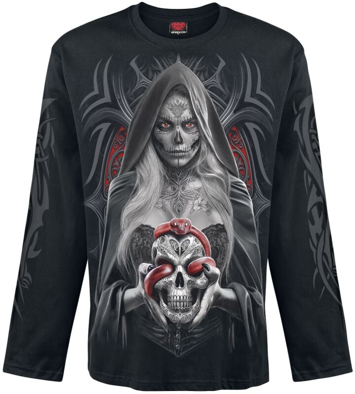 5056711214279 - High Priestess Langarmshirt schwarz in XL