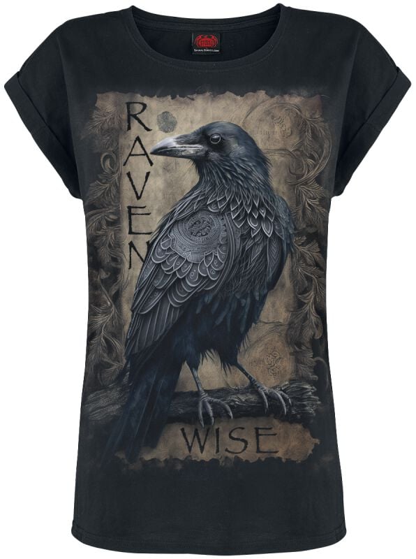 5056711214484 - Raven Wise T-Shirt schwarz in M