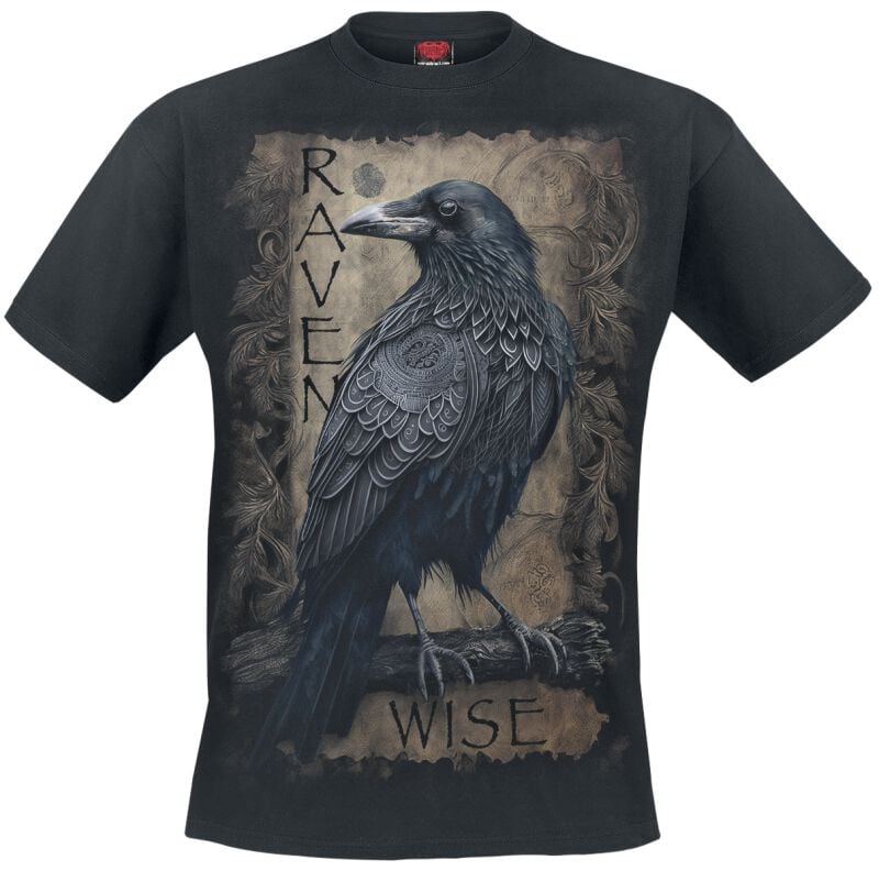 5056711214514 - Raven Wise T-Shirt schwarz in 3XL